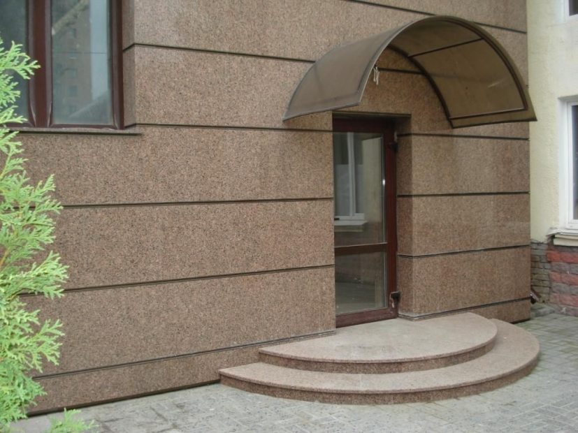 Фасади з граніту -  ціна