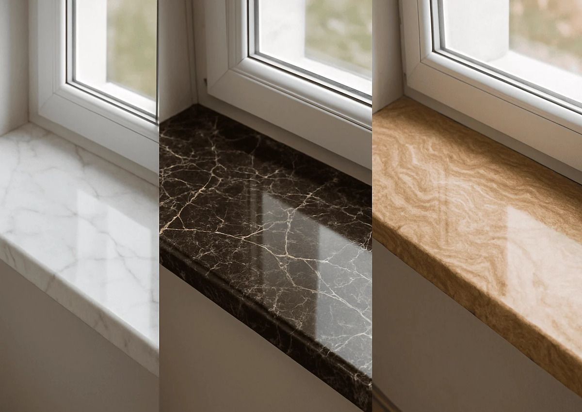 Мраморные подоконники